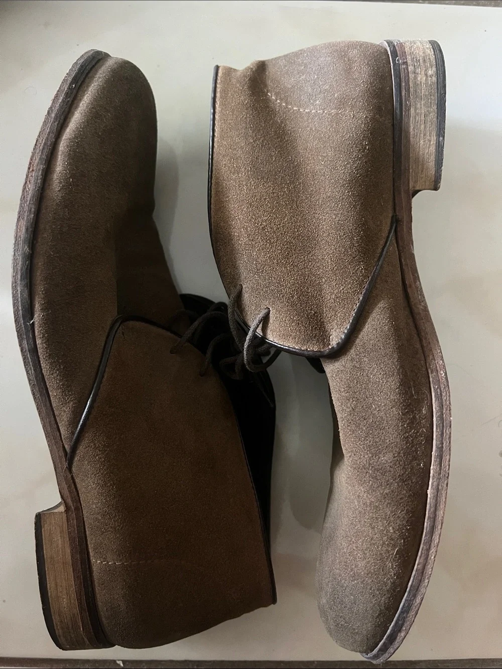 To Boot Brown Suede Chukka Boots